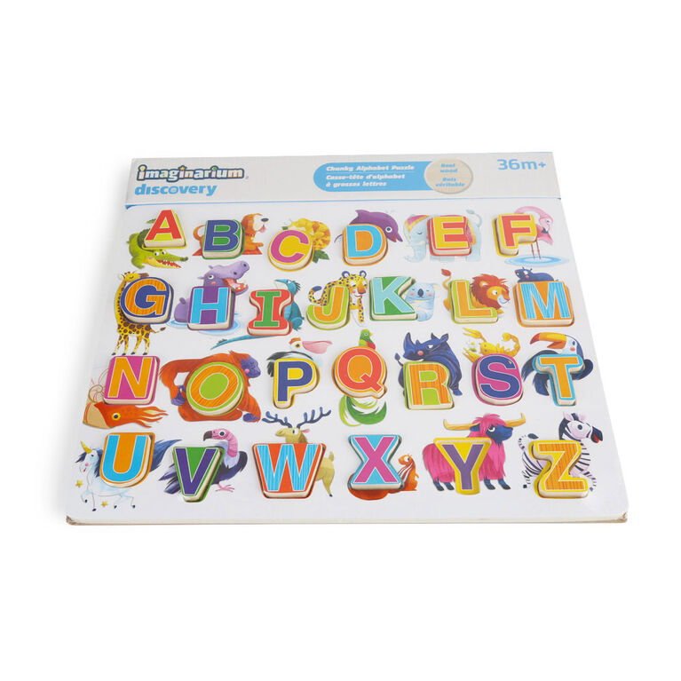 Imaginarium Discovery - Chunky Alphabet Puzzle - English Edition