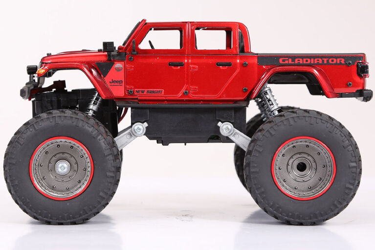 1:18 RC Heavy Metal Jeep Gladiator -Rouge