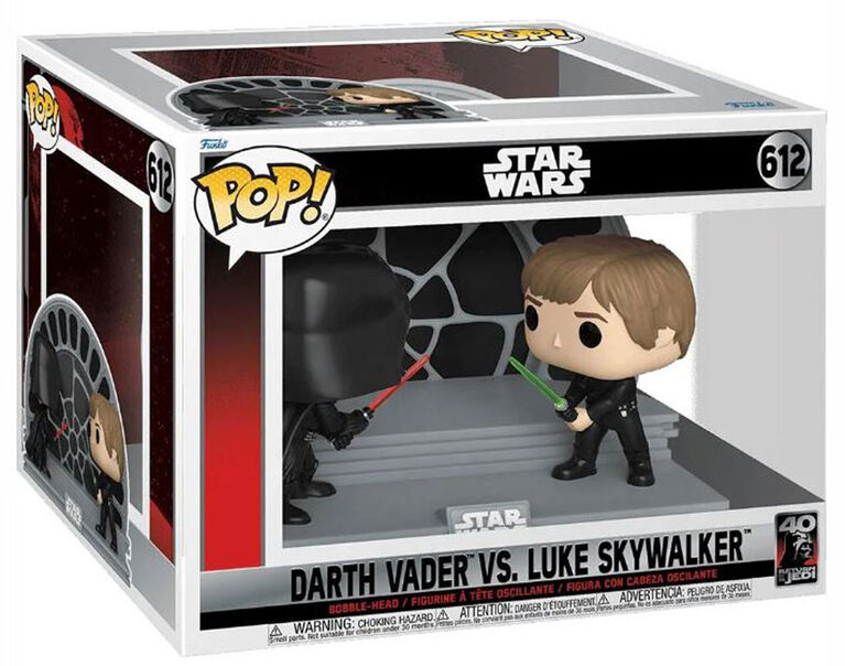Funko Pop! Moment: Star Wars - Return of The Jedi 40th Anniversary, Darth Vader Vs. Luke Skywalker