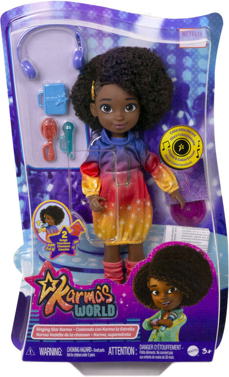 Karma's World Singing Star Karma Doll - English Edition
