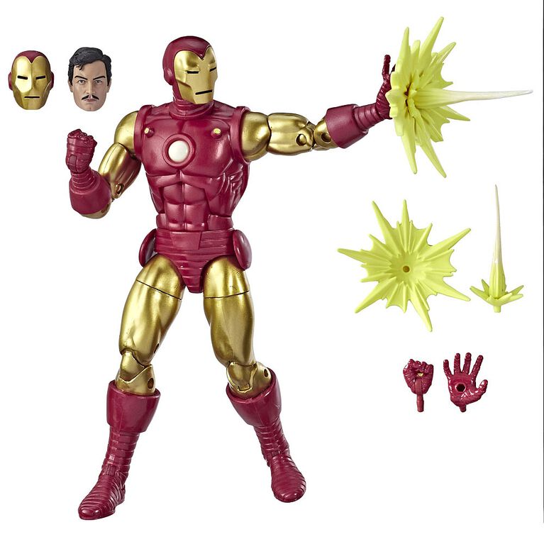 Marvel Comics 80th Anniversary Legends Series - Figurine Iron Man.