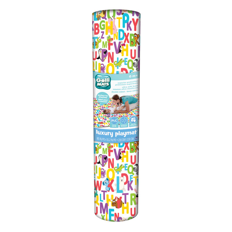 Luxury Gelli Mats - Alphabet Fun - English Edition