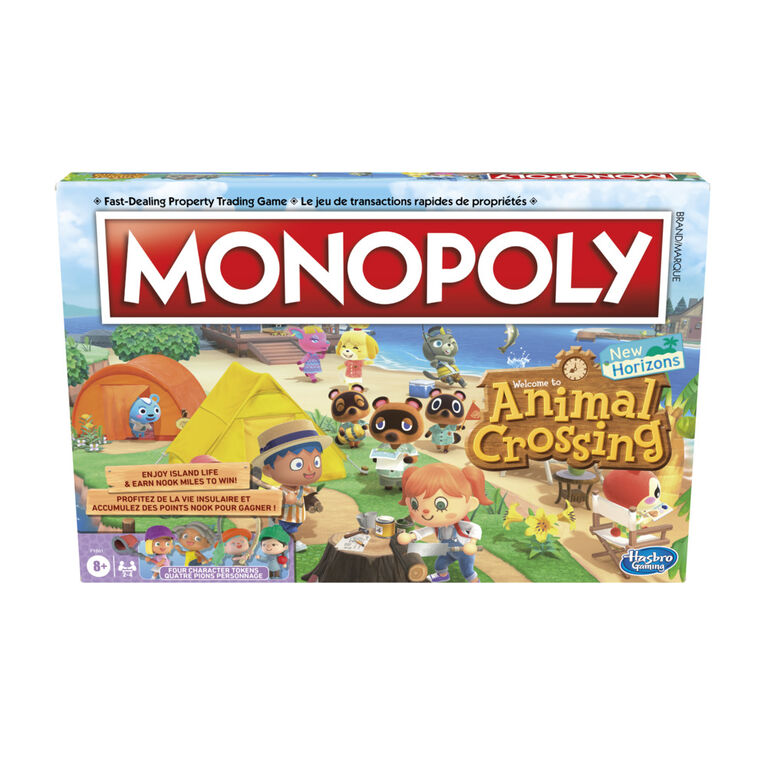 Monopoly édition Animal Crossing New Horizons, plateau