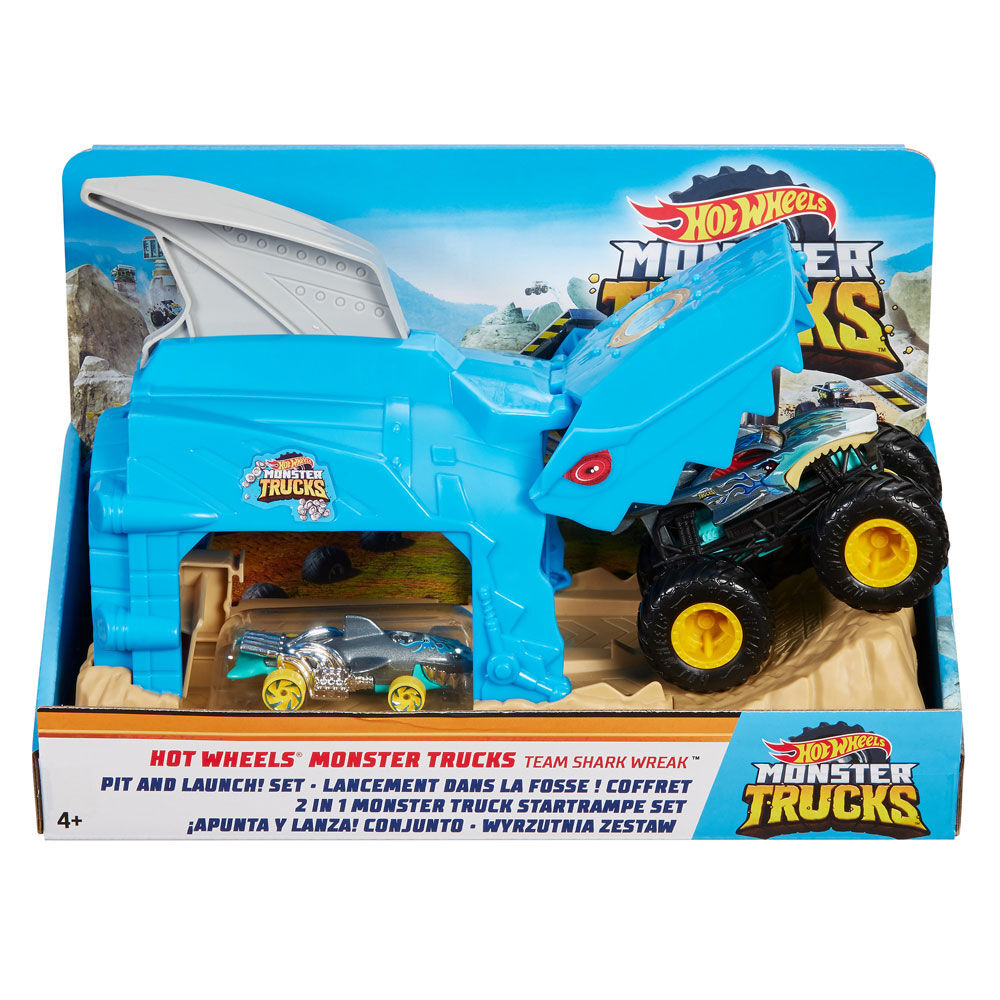 shark monster truck hot wheels