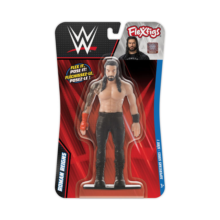 Flexfigs - 1 Pack - WWE Superstars Roman Reigns