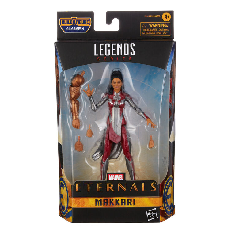 Marvel Legends Series The Eternals, figurine Makkari de 15 cm à collectionner, 2 accessoires