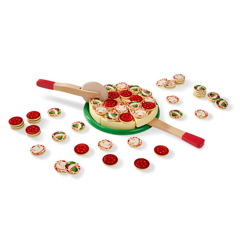 Melissa and Doug Wooden Pizza Party Playset