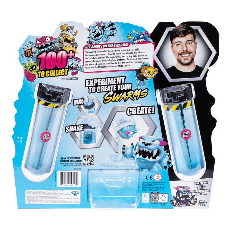 MrBeast Lab Swarms, Mega Lab Pack, 12 Swarms Inside, Experiment to Mutate Your Swarms, Mix, Shake, Create
