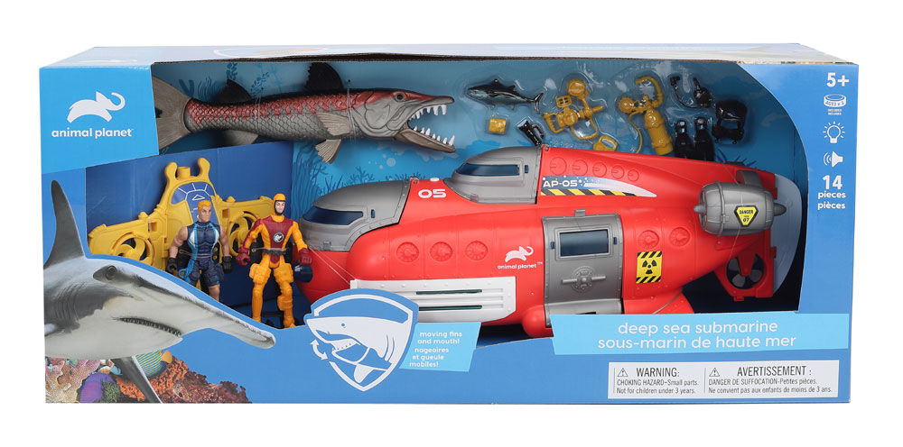 Animal planet deep shop sea submarine playset