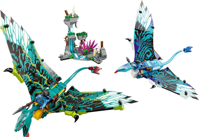 LEGO Avatar Le premier vol en banshee de Jake et Neytiri 75572 Ensemble de jeu de construction (572 pièces)