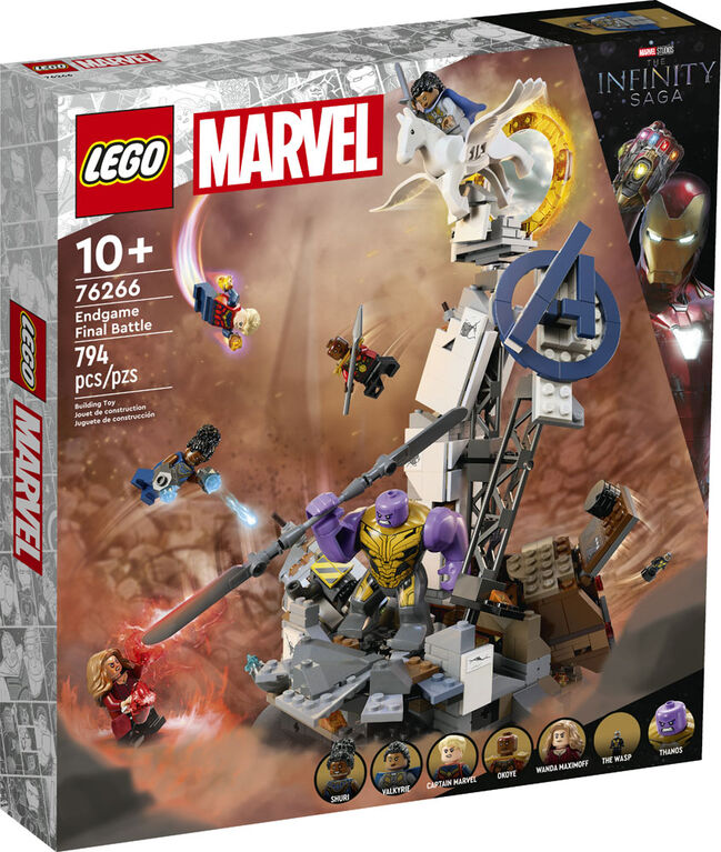 LEGO Marvel Phase finale - Le dernier combat 76266 Ensemble de jeu de construction (794 pièces)