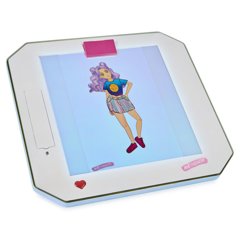 inkFLUENCER, We Wear Cute Style N Create Light Desk, Activity Kit to