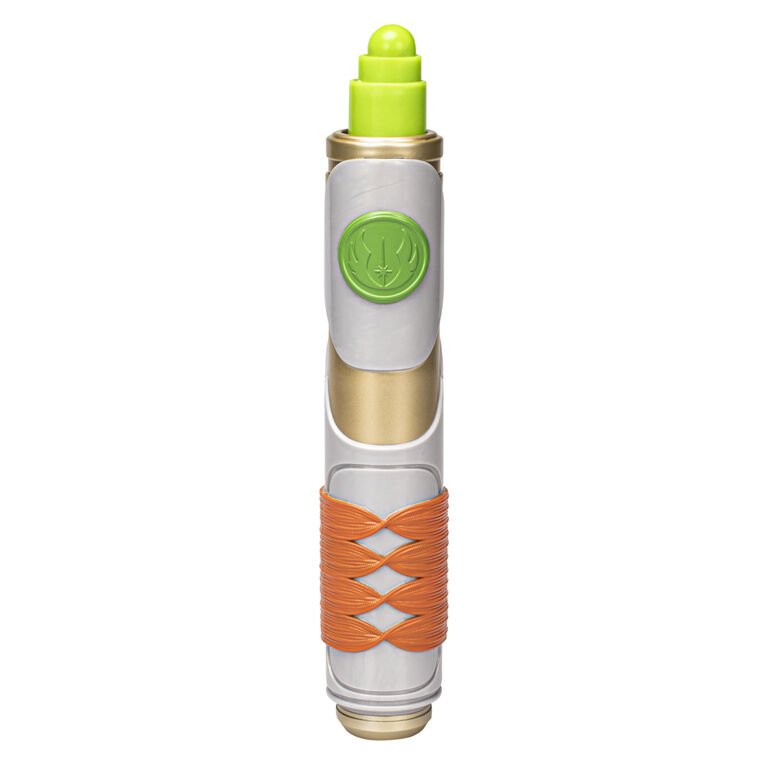 Star Wars Young Jedi Adventures, sabre laser à lame extensible verte de Kai Brightstar, jouets Star Warspour enfants d'âge préscolaire
