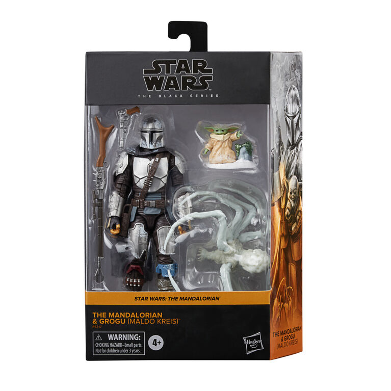 Star Wars The Black Series The Mandalorian and Grogu (Maldo Kreis) Toy - R Exclusive