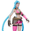 League of Legends, Official 4-Inch Jinx Collectible Figure with Premium Details and 2 Accessories, The Champion Collection, Collector Grade