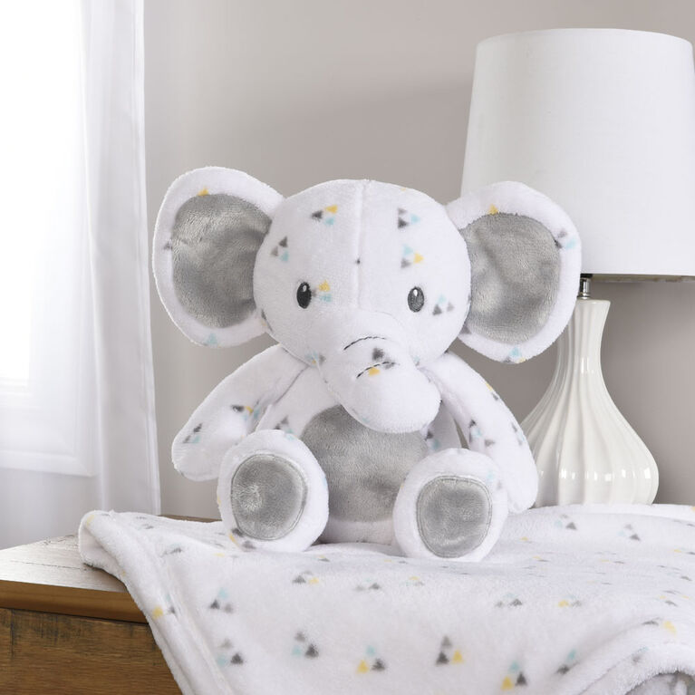 Baby's First By Nemcor 2 Piece Set- Cuddle And Play Elephant