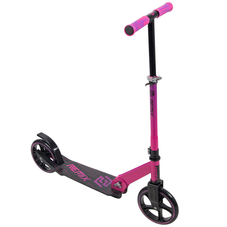 Trottinette pliante rose et violet Remix 200mm, pour fille, de Huffy