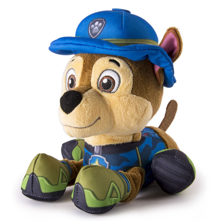 nåde fødselsdag bodsøvelser Paw Patrol, Jungle Rescue, 8" Plush, Chase | Toys R Us Canada