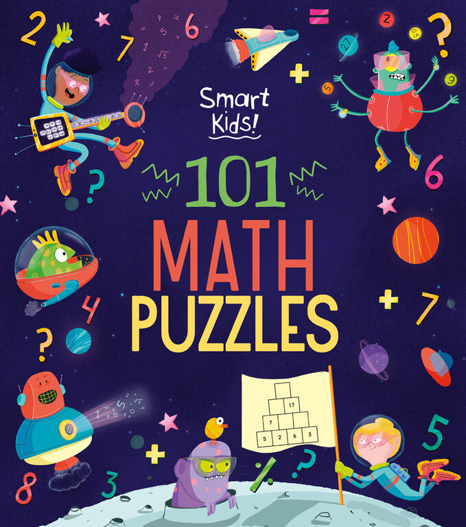Smart Kids! 101 Math Puzzles - English Edition