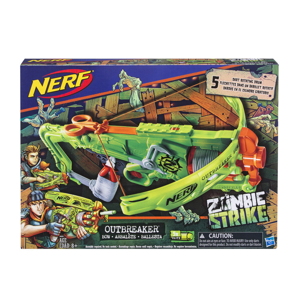 nerf zombie outbreaker