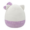 Squishmallows 8" Plush - Hello Kitty 50th Anniversary Embossed Bows: Purple Hello Kitty