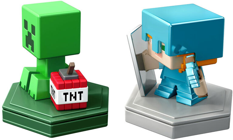 Minecraft - Earth - Boost - Mini-figurines - Coffret de 2 | Toys R Us ...