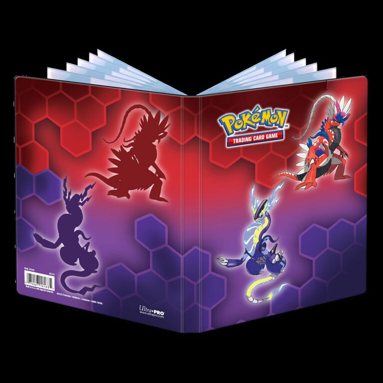 Pokemon Koraidon and Miraidon 4-Pocket Portfolio