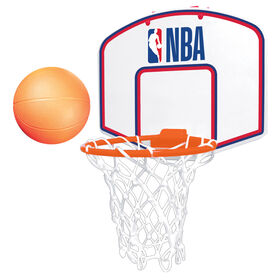 Ensemble de mini panier de basket-ball NBA avec baseketball en mousse