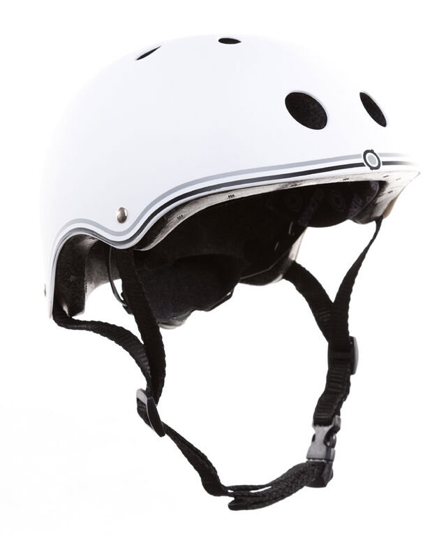 Globber Junior Helmet for Scooter - White