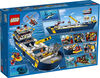 LEGO City Oceans Le bateau d'exploration océanique 60266 (745 pièces)
