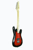 Bridgecraft Viper Full Sized Electric Maple Guitar and Accessories - Red