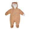 Disney Winnie l'Ourson Combinaison d'hiver en fausse fourrure - brun, 3-6 Mois