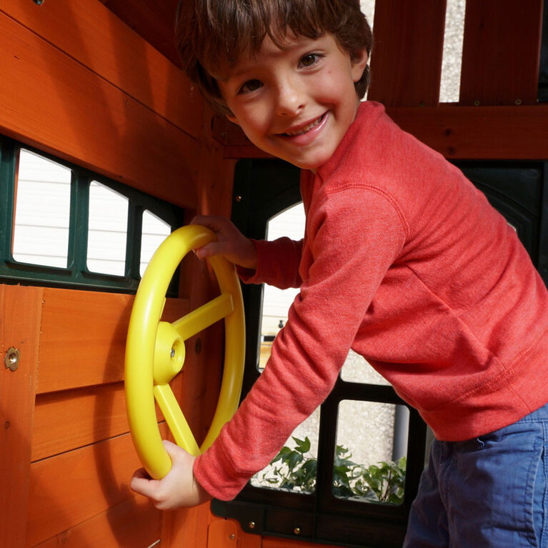 Big Backyard - Steering Wheel - Yellow