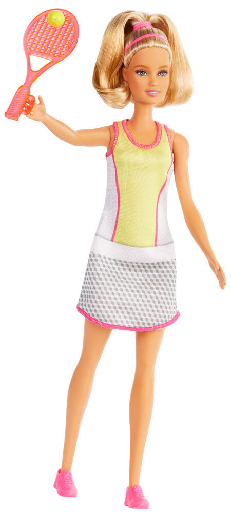 barbie tennis player doll