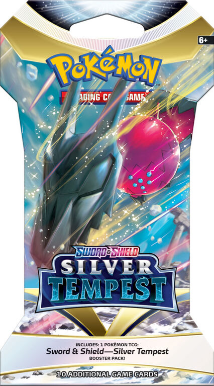 Booster et Protège-cartes " Tempête Argentée " - Épée et Bouclier 12 Pokémon - Édition anglaise