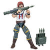 G.I. Joe Classified Series Tiger Force David L. "Bazooka" Katzenbogen Action Figure 54 Collectible Toy, Custom Package Art