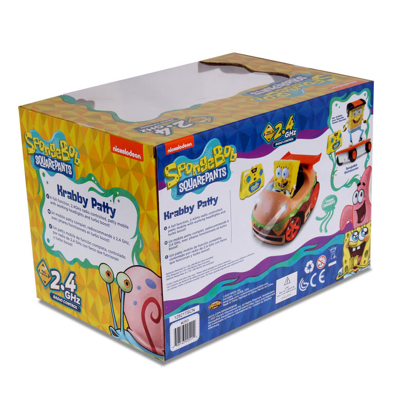 NKOK Spongebob Krabby Patty R/C Toy