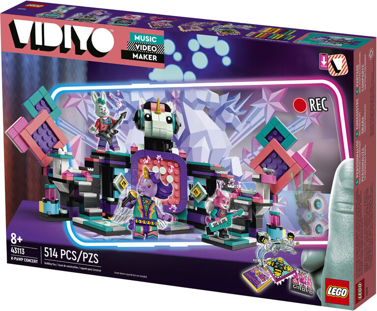 LEGO VIDIYO K-Pawp Concert 43113 (514 pieces) Toys Canada