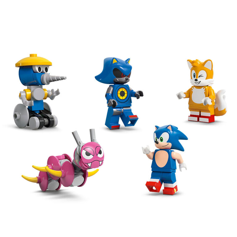 LEGO Sonic the Hedgehog Team Sonic Command Truck Building Toy for Kids, Boys & Girls, Ages 8+ - 77005