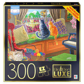 Big Ben 300-Piece Luxe Jigsaw Puzzle, Kitty View