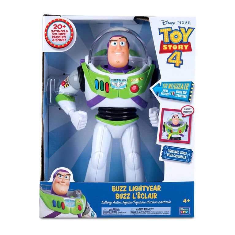 Toy Story Buzz L'Éclair Figurine D'Action Parlante.