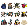 One Piece Mystery Pin Badge CDU Containing 12 Blind Boxes
