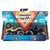 Coffret de 2 véhicules authentiques Soldier Fortune vs Soldier Fortune Black Ops, Monster trucks en métal moulé à l'échelle 1:64.