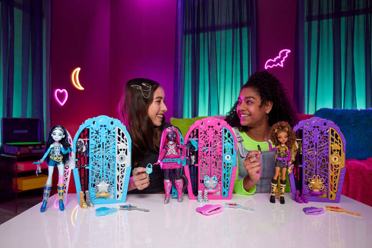 Monster High-Monstrueux Secrets Clawdeen Wolf-Coffret