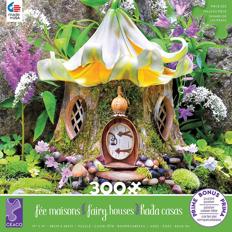 Ceaco: Fairy Houses - Lily Tea House Jigsaw Puzzle 300 Piece