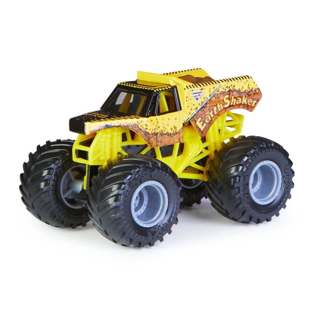 Monster Jam, Official EarthShaker Monster Truck, Die-Cast Vehicle, Arena Favorites Series, 1:64 Scale