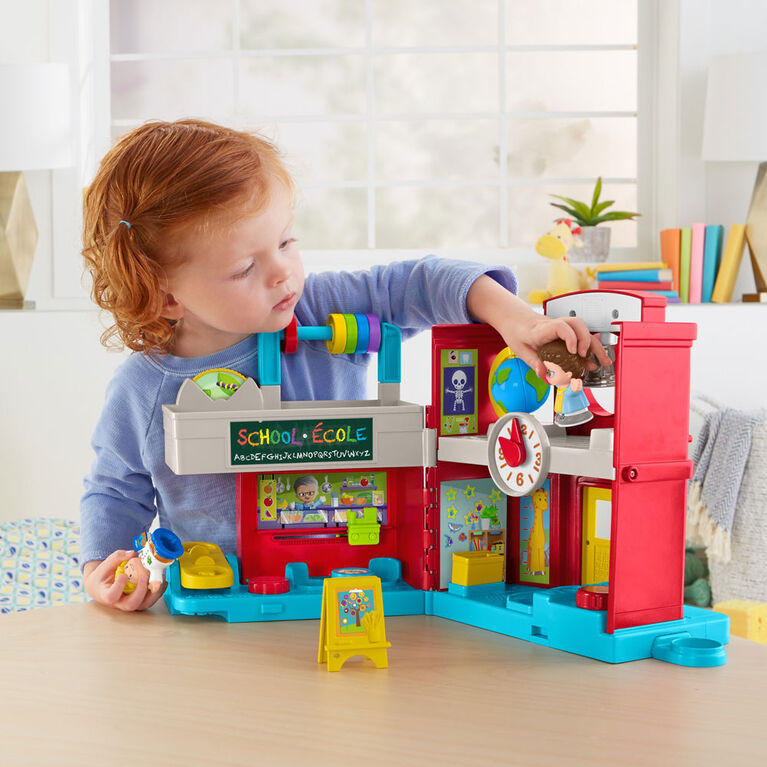 Fisher-Price - Little People - École amusante - Édition bilingue