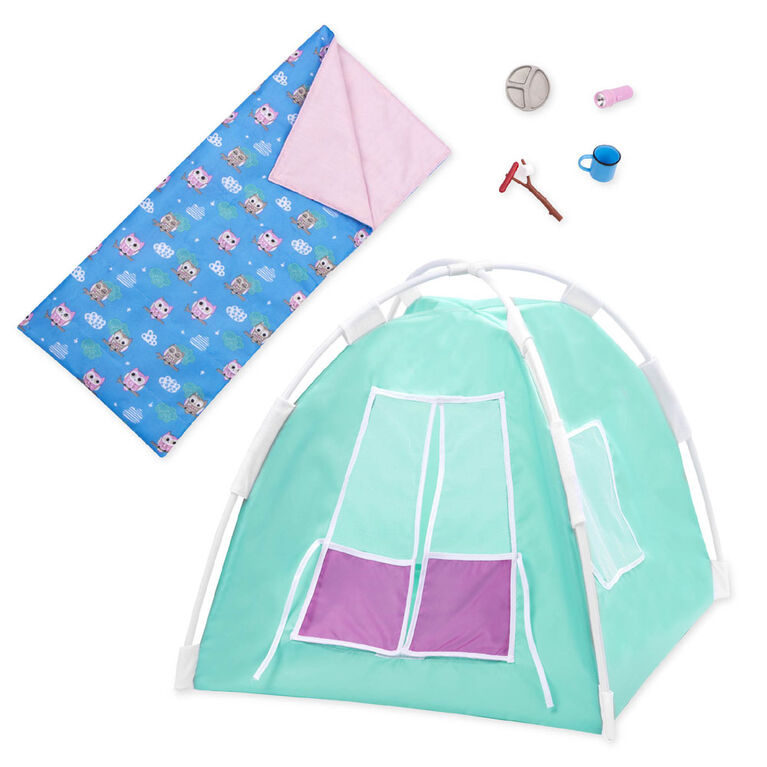 Happy Camper Set, Our Generation, Ensemble d'accessoires de camping pour poupées de 18 po