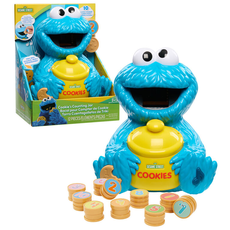 Pot à biscuits Cookie Monster de Sesame Street