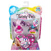 Twisty Petz, Series 4 3-Pack, Snugglie Terrier, Starflower Hippo and Surprise Collectible Bracelet Set